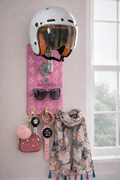Wall mounted Riding Gear Holder - Queen Edition (Pink)